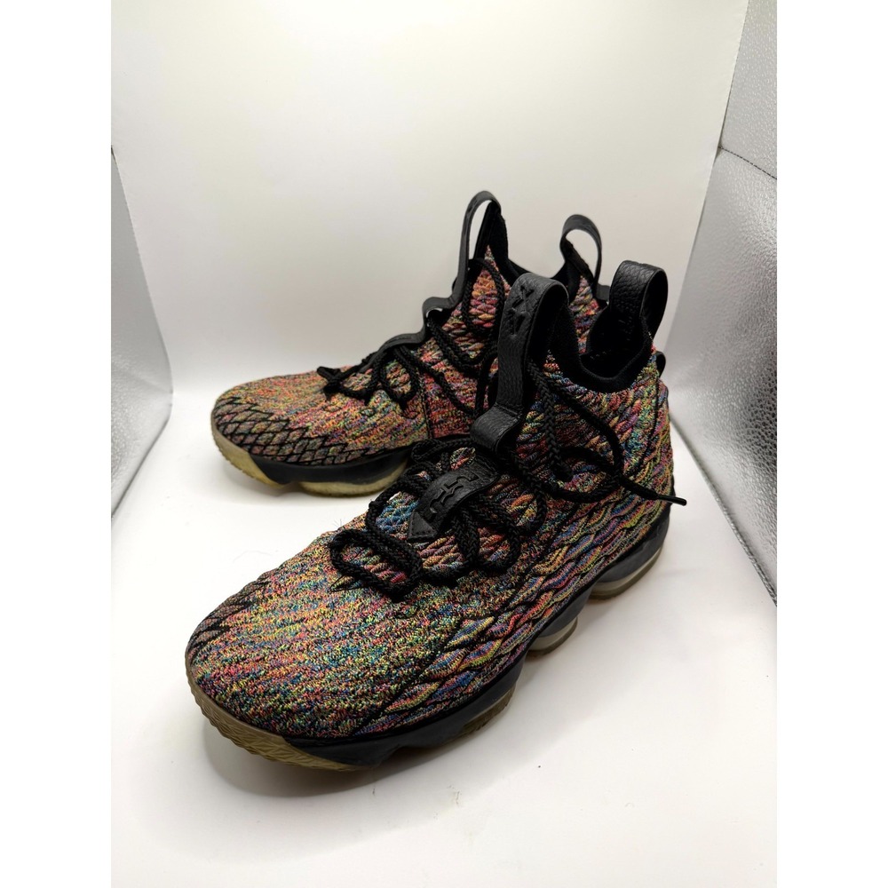 Nike LeBron 15 Four Horsemen 897648-901 Mens 8 Sneaker Multi Basketball Shoes
